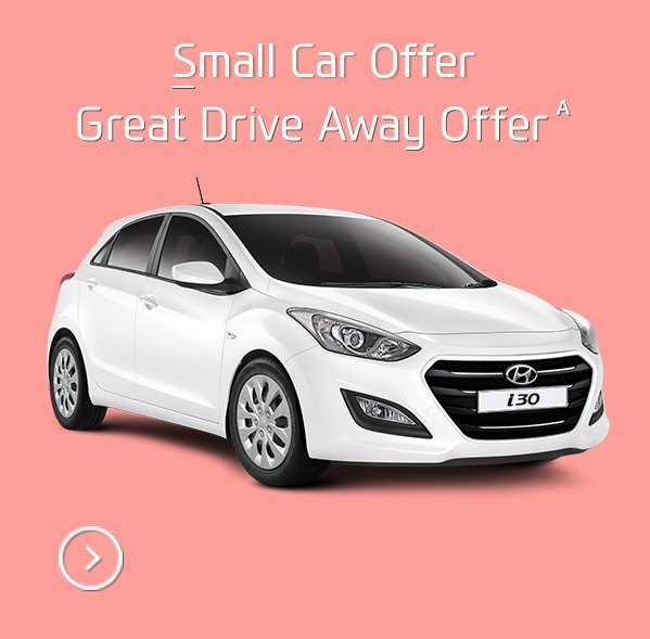 i30 Active - Great Drive Away Offer