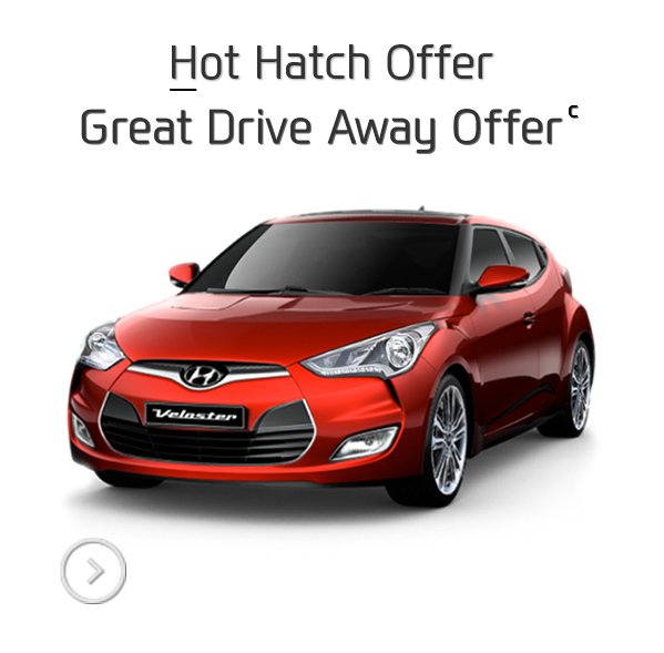 Veloster Hatch - Great Drive Away Offer